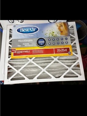 BestAir 3000 Micro Allergen Air Filter - White